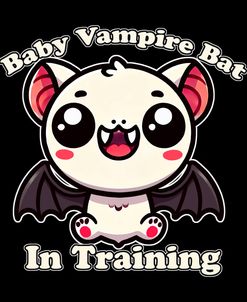Baby Vampire Bat In Training