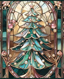 Stained Glass Christmas Tree