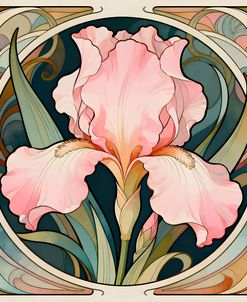 Art Nouveau Iris