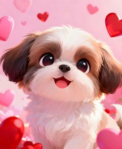 Happy Shih Tzu Puppy