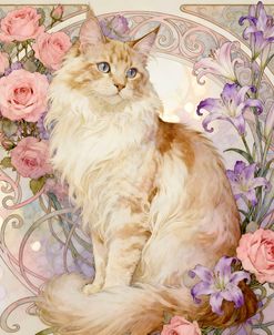 Art Nouveau Glamour Girl