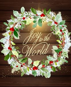 Joy To The World Wreath