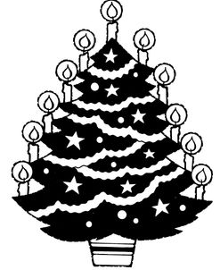 Candle Christmas Tree