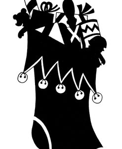 Stocking Silhouette