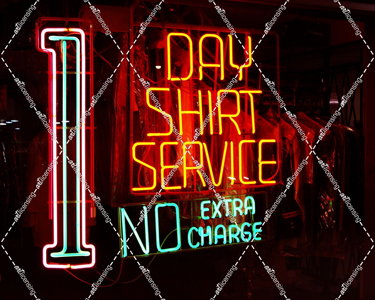 One Day Shirt Service No Xtra Charge