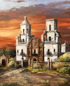 Mission at Sunset