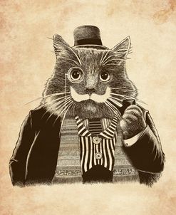 Mustache Cat