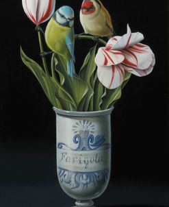 The Apothecary Vase And Tulips