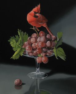 The Cardinal With The Cup Of Grapes