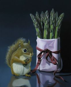 Squirrel And Asparagus