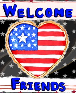 Patriotic Heart Welcome