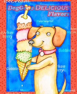 Long Dog Tall Ice Cream