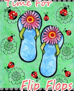 Daisy Flip Flops