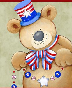 Stars And Stripes Bear