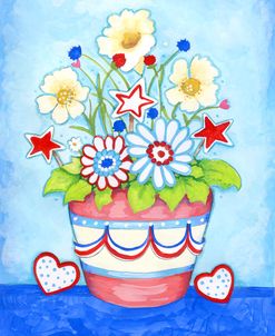 Red Flower Pot