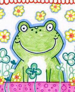 Frog In Clover