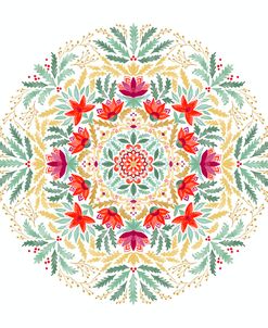 Christmas Mandala 5