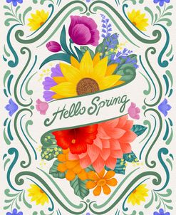Hello Floral Spring