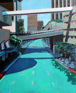 Overpass on Teal
