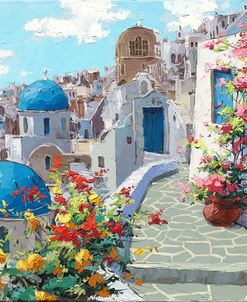 Spring in Santorini