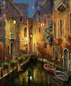 Moonrise Venice