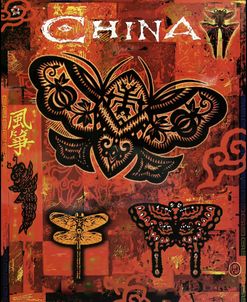 China travel poster