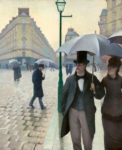 Caillebotte, Paris Street, A Rainy Day