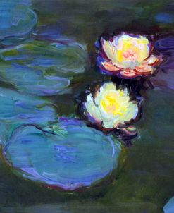 Monet, Water Lily detail_blur