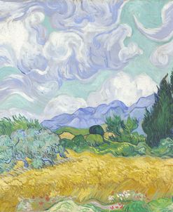 Van Gogh, Wheatfield with Cypress