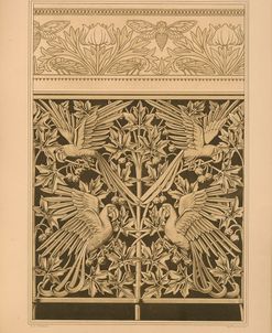 Plate 38 – Cigales Et Anemones. Bordure De Napperon.