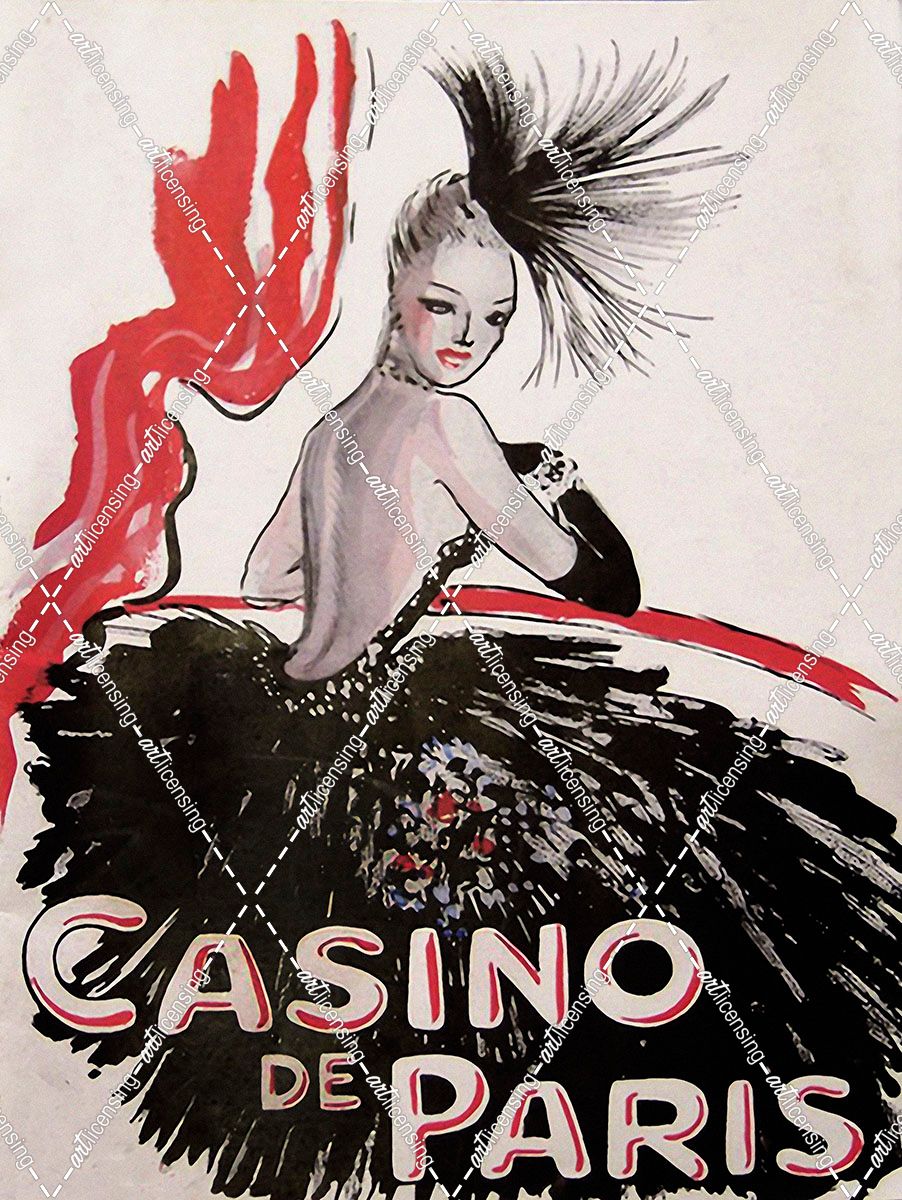 Casino de Paris Red and Black