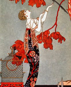 1914 Oriental Red, George Barbier