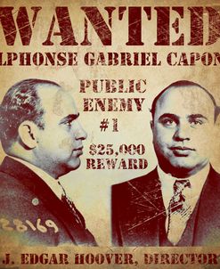 Al Capone Wanted Poster