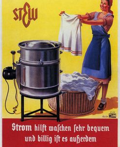 Vintage Swiss Laundry Ad