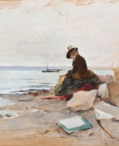 Albert Stevens – Painter At The Beach