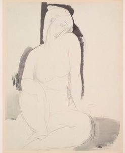 Amedeo Modigliani – Seated Nude