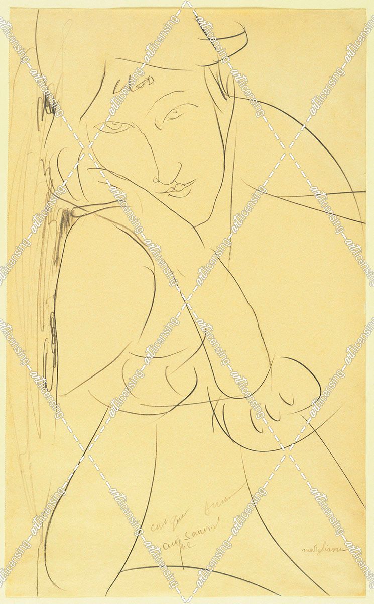 Amedeo Modigliani – Woman, Head on Hand
