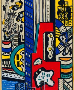 Fernand Léger – Study for Cinematic Mural, Study III