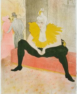 Henri De Toulouse-Lautrec – La Clownesse Assise From Elles