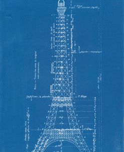 Eiffel Tower Blueprint