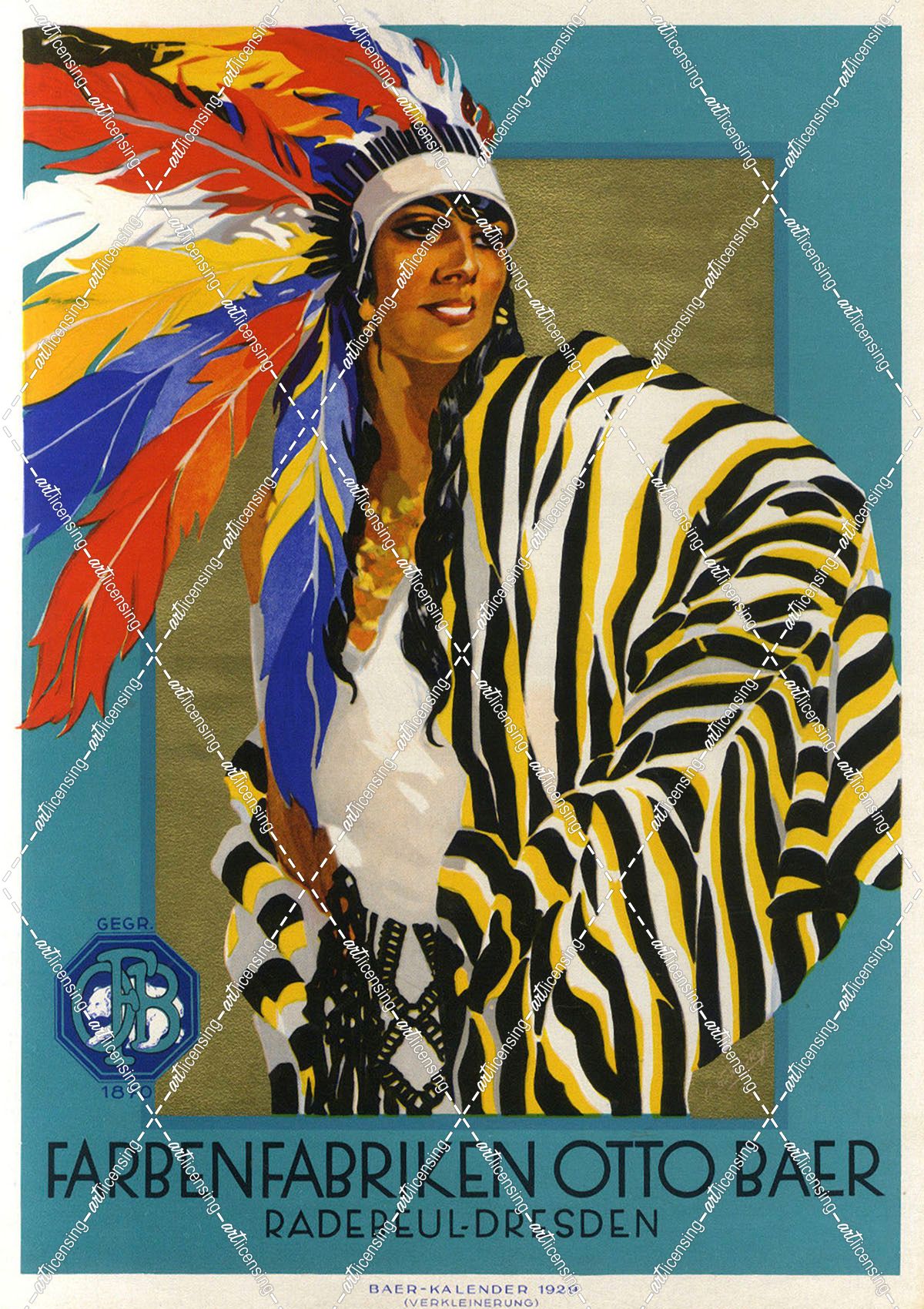 Farbekfabrien Native American Clothes