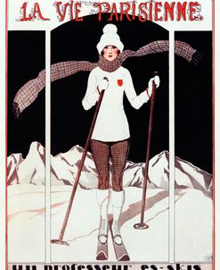 Art Deco Skiing