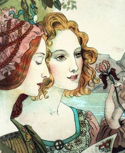 Vintage Art Nouveau Women