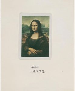 Marcel Duchamp – L.H.O.O.Q. Shaved