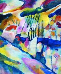 Kandinsky Paesaggio con Pioggia