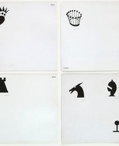 Marcel Duchamp – Designs for Chessman