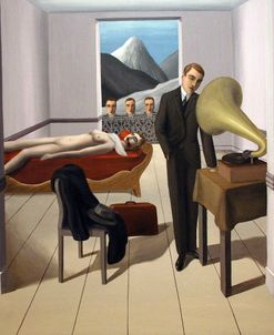 Rene Magritte – The Menaced Assassin