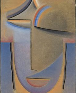 Abstract Head Evening 1927 Jawlensky