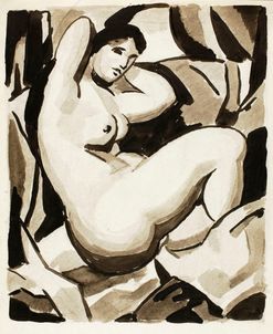 Carl Newman 1915 Female Nude