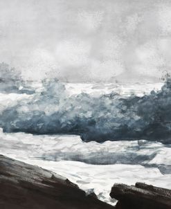 Prout’s Neck, Breakers (1883) Winslow Homer